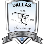 Dallas Hand Knitters Guild 20th Anniversary Crest